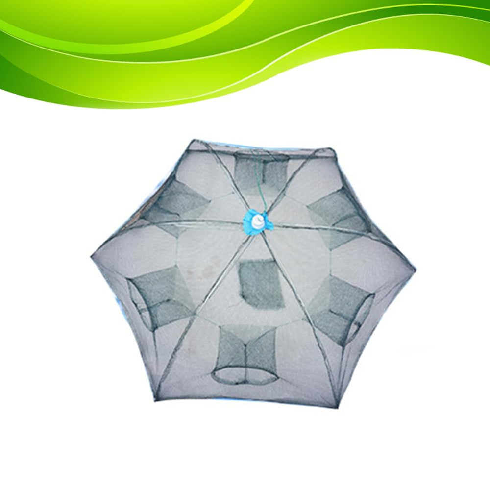 VANZACK compact storage net folds flat for transport.