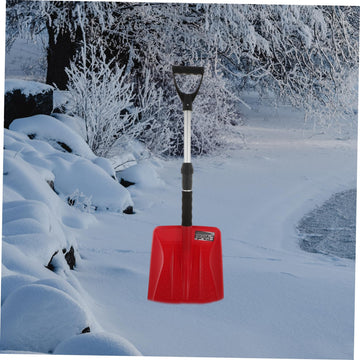 VANZACK durable plastic shovel head for lasting performance in winter conditions.