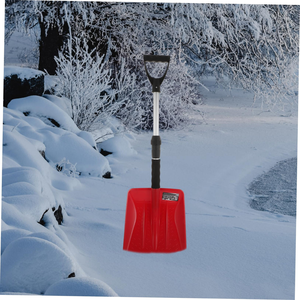 VANZACK durable plastic shovel head for lasting performance in winter conditions.