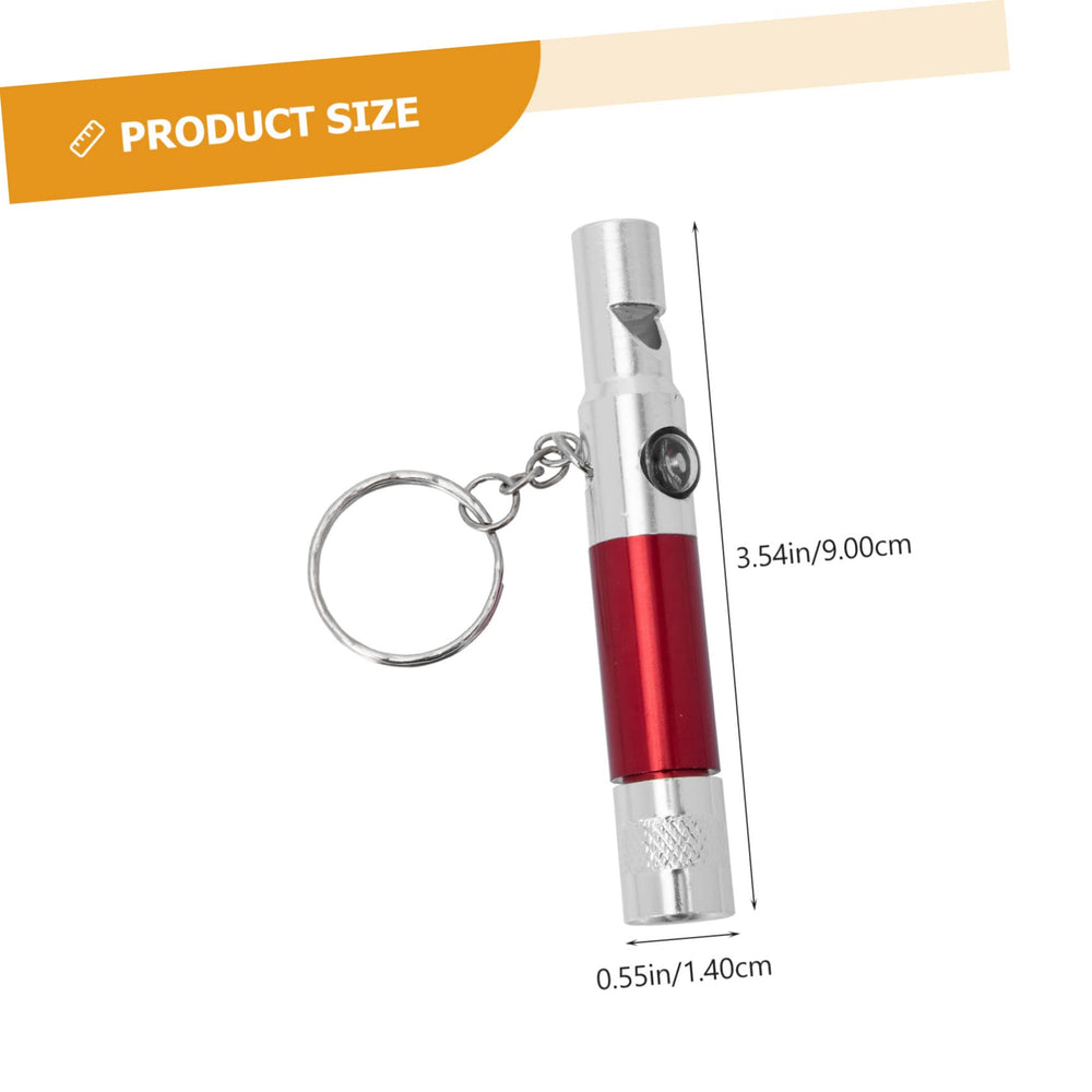 VANZACK emergency whistle with compass; quick signaling and navigation on trails.