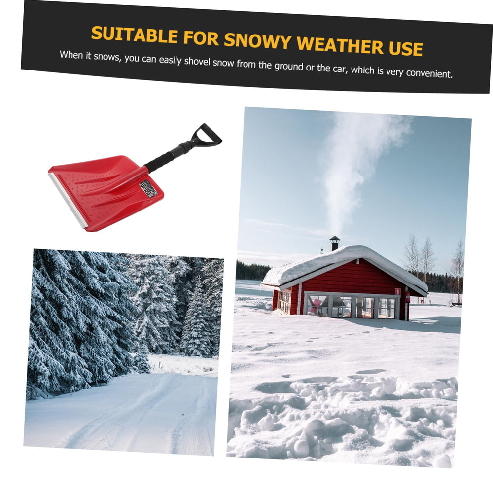 VANZACK ergonomic design highlights comfortable grip and efficient snow clearing.
