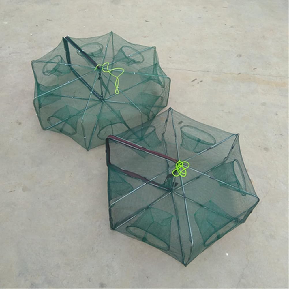 VANZACK 60x25 cm trap with 6 holes for efficient freshwater crawfish capture.