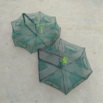 VANZACK 60x25 cm trap with 6 holes for efficient freshwater crawfish capture.