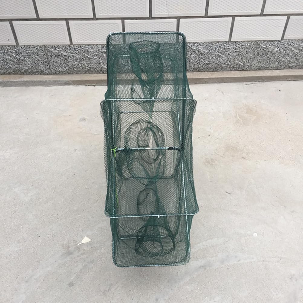 VANZACK 60x35 cm trap with 12 holes for versatile shrimp catching.