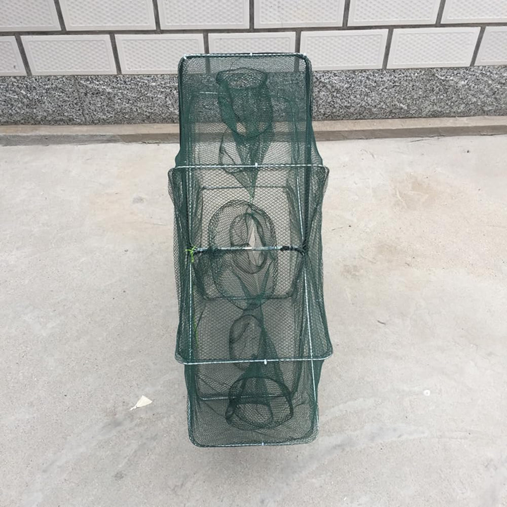 VANZACK 60x35 cm trap with 12 holes for versatile shrimp catching.