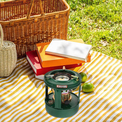 VANZACK portable stove with adjustable flame control for precise heat