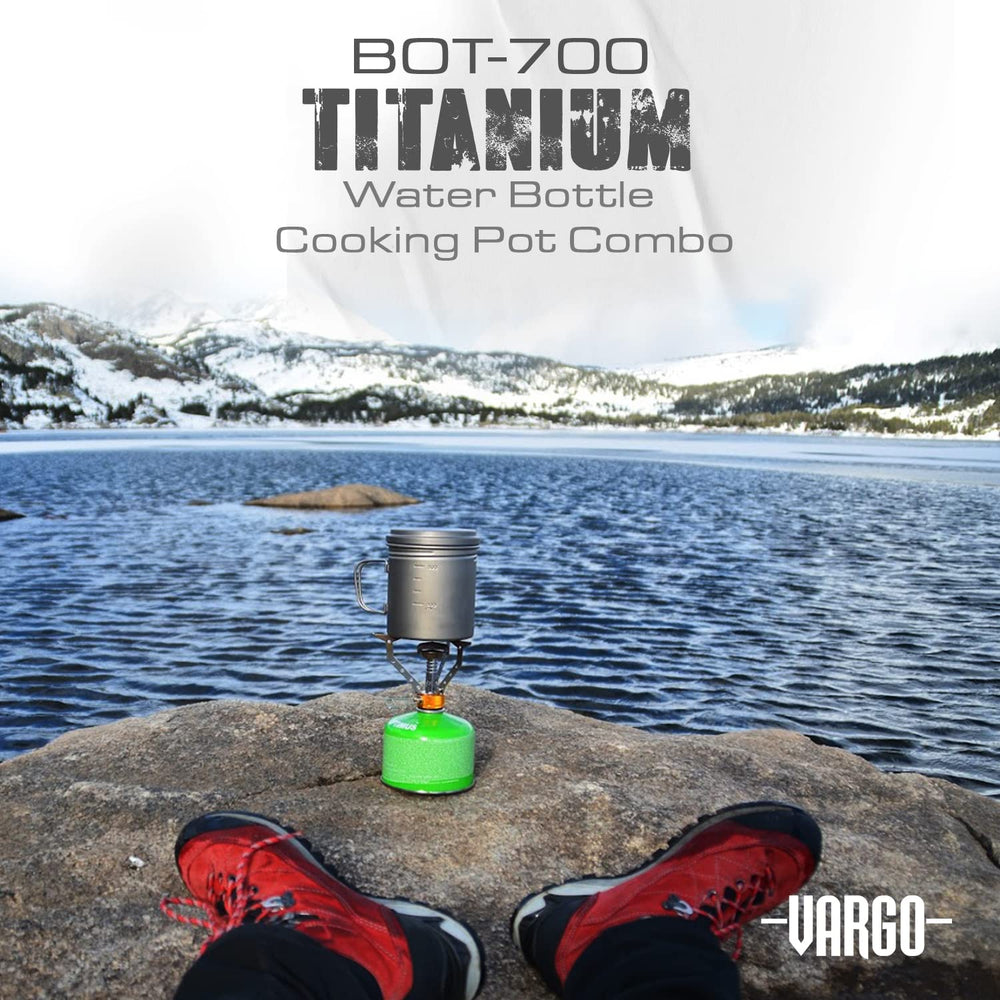 Vargo BOT 700 titanium construction conveys durability and rust resistance.