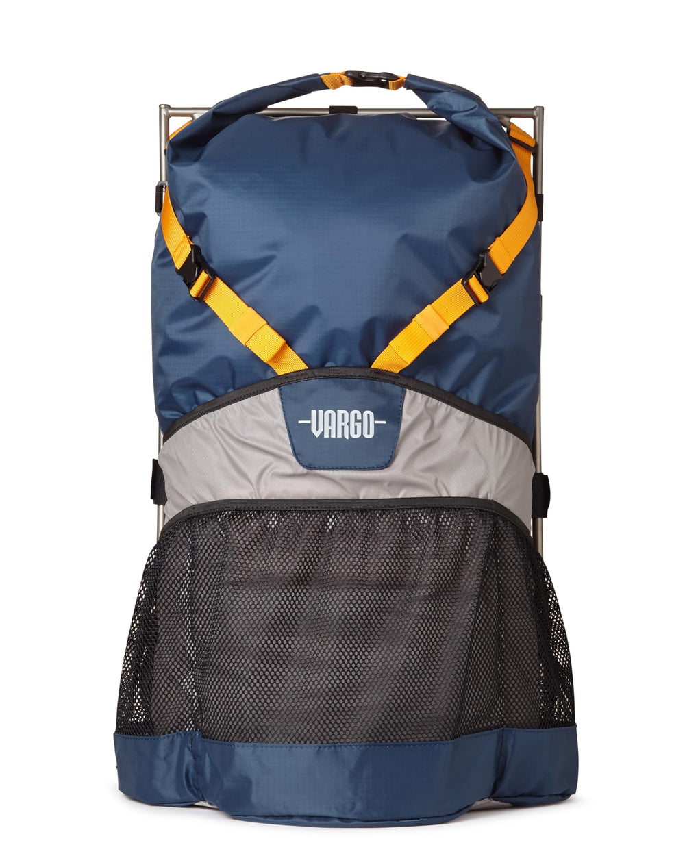 Vargo Exoti Bog Backpack with external titanium frame for superior load transfer and comfort.