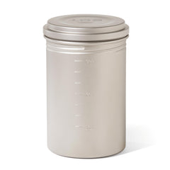 Vargo BOT 1L pot assembly showing multipurpose cooking option on trail