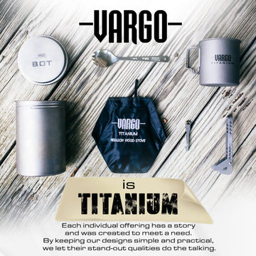 Vargo BOT fits standard backpacking bottle pockets for easy transport