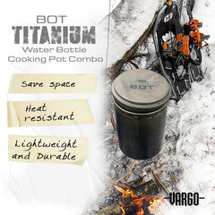 Vargo BOT wide-mouth design eases filling and cleaning on the go