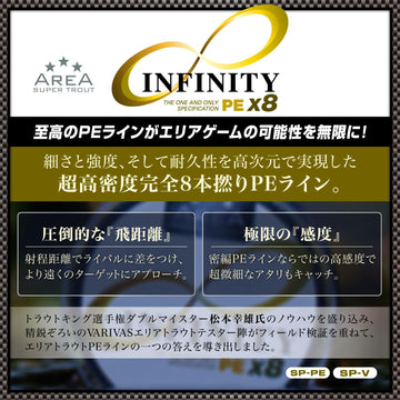 Long-distance casting with VARIVAS Infinity PE x8
