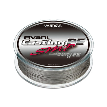 VARIVAS Avani Casting SMP-PE stealth-grey coating provides camouflage in water.