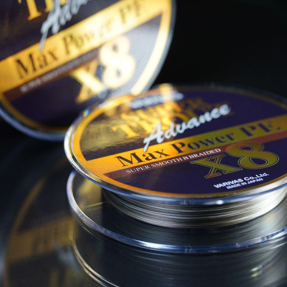 Varivas thin-diameter supple feel on line provides precise, subtle presentations