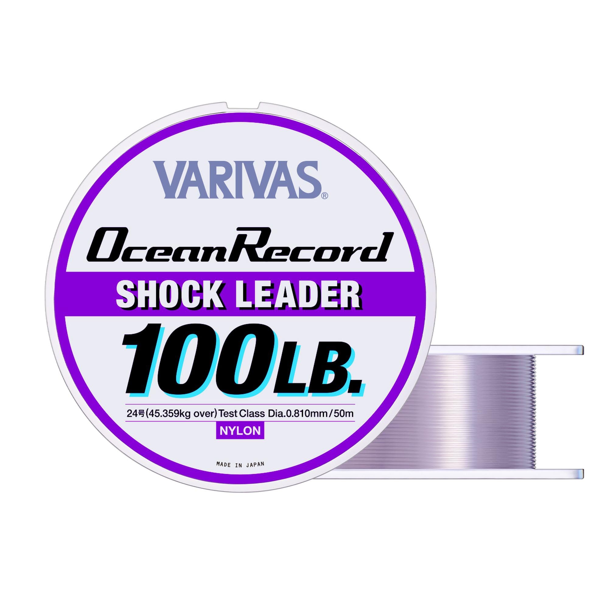 VARIVAS Ocean Record Shock Leader spool with label