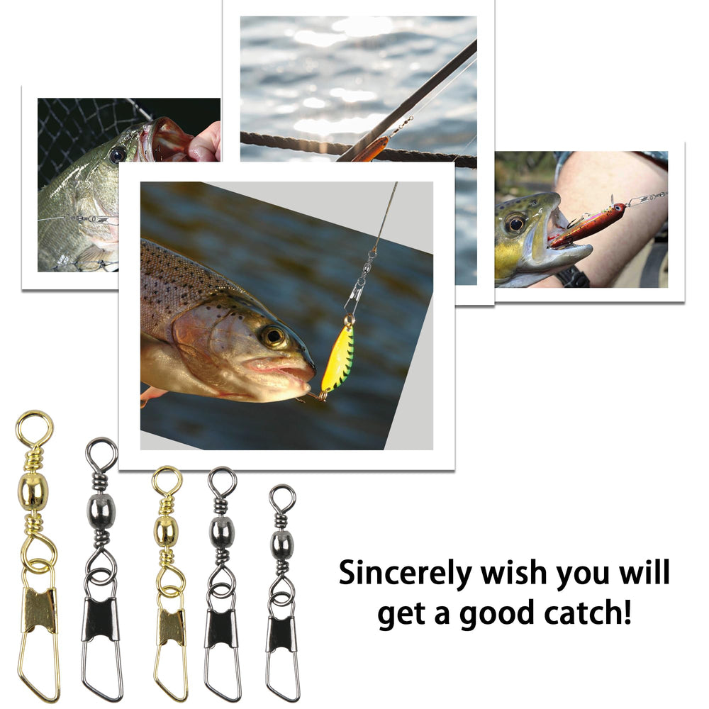 Ideal for freshwater trout, panfish and bass rigs