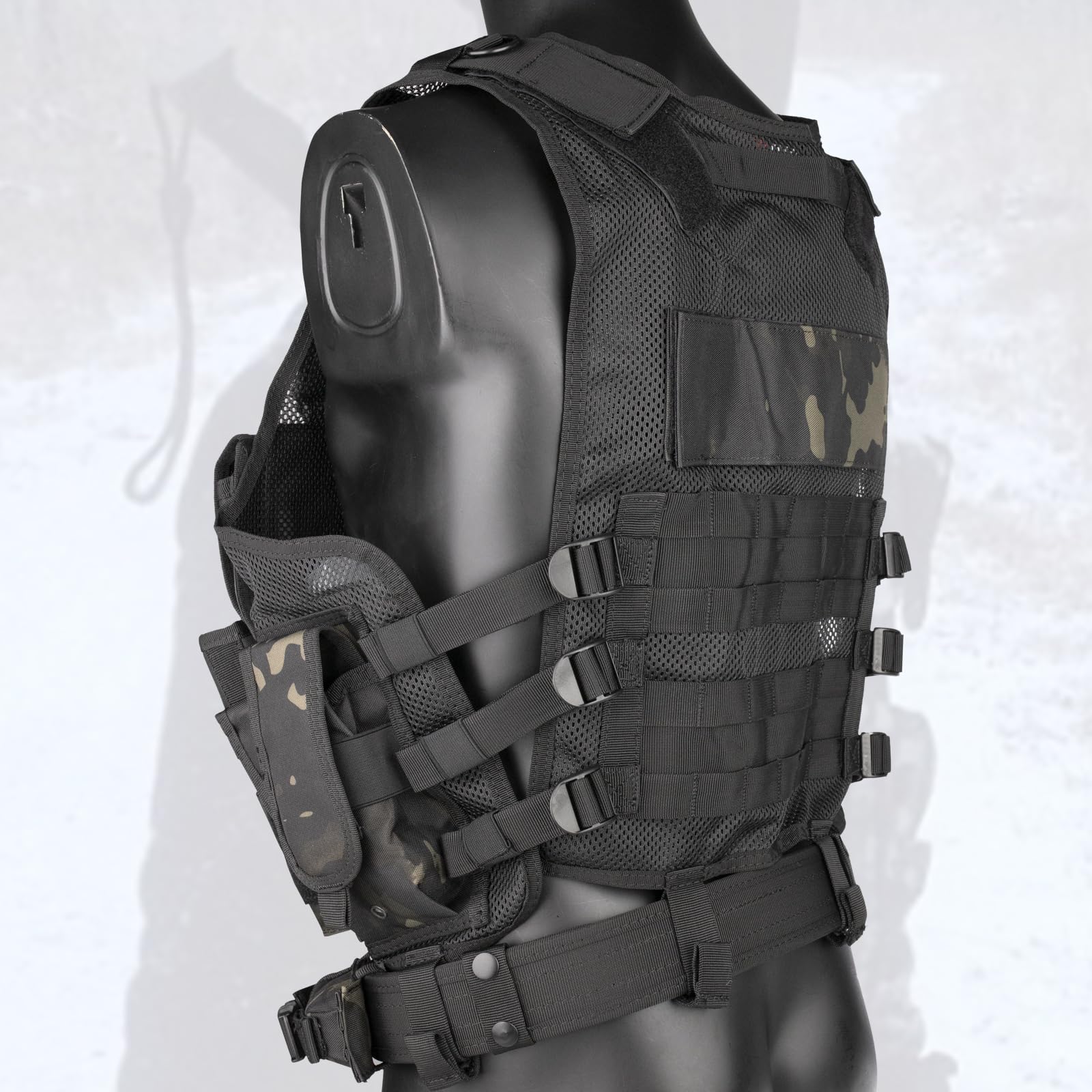 vAv YAKEDA 600D fabric close-up shows durable material for rugged use.