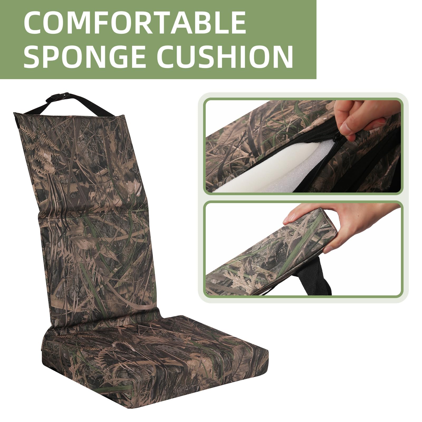 VavoStocks camouflage design blends into surroundings for improved concealment.