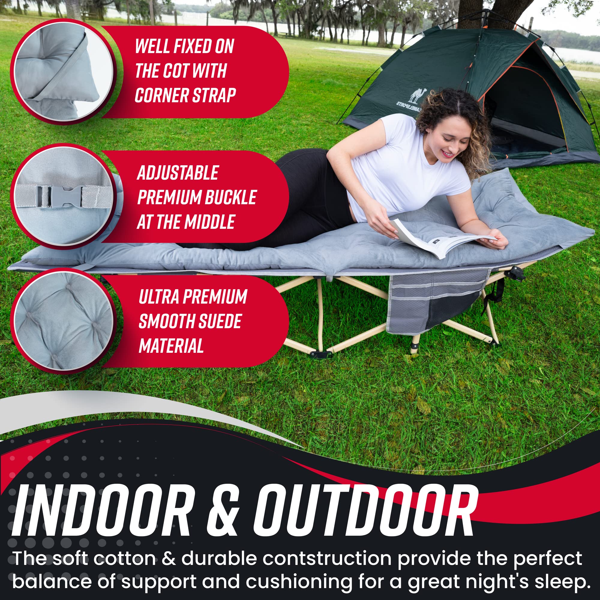 VaygWay lightweight mat easy to carry for hiking or travel.