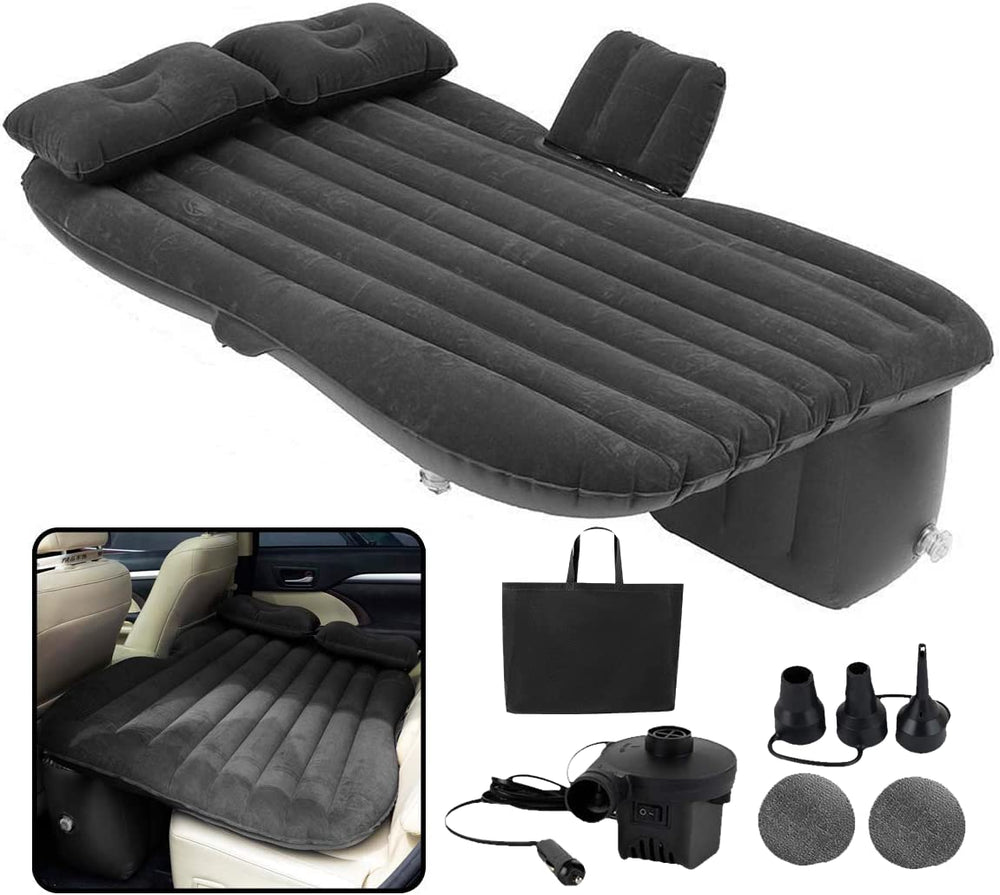 VaygWay truck and car air mattress backseat setup promotes comfy road trips