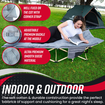 VaygWay waterproof bottom protects against damp ground
