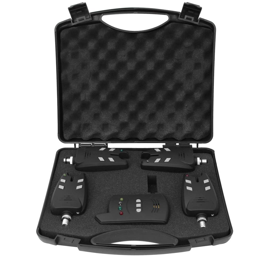 Vbest life high-sensitivity bite alarm front view with clear LED indicators