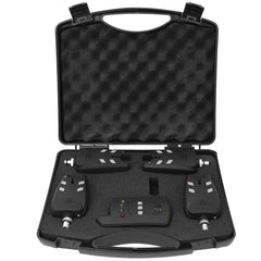 Vbest life high-sensitivity bite alarm front view with clear LED indicators