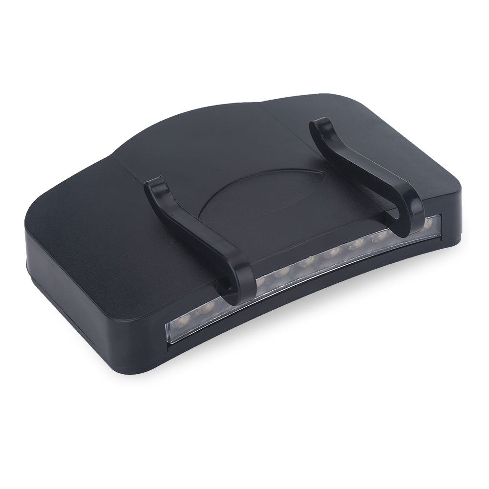 Vbest life LED clip-on hat light attached to a cap for hands-free illumination.