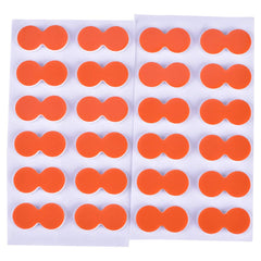 VBESTLIFE 24Pcs EVA fly floats orange pack improve bite sensitivity.