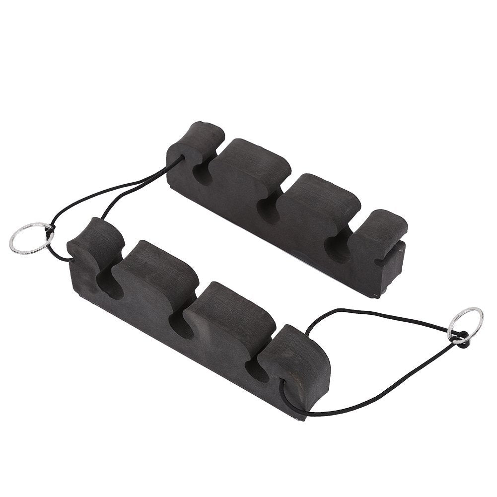 Vbestlife 2Pcs Fishing Rod Car Stand mounted in a car