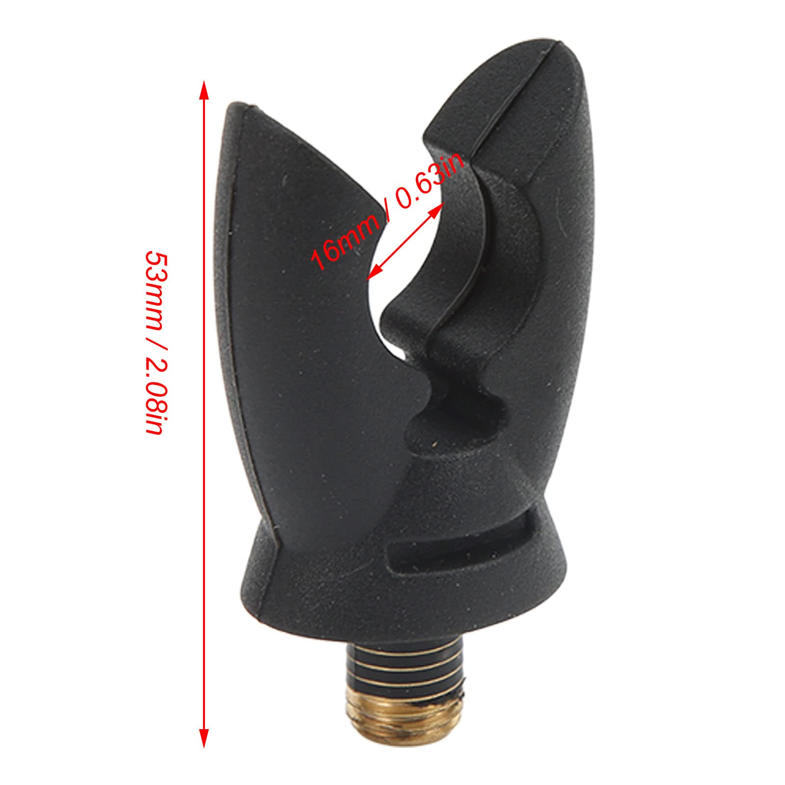 VBESTLIFE rod rest head front view with secure non-slip clips.