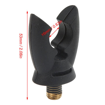 VBESTLIFE rod rest head front view with secure non-slip clips.