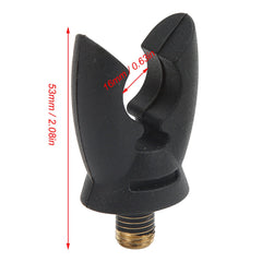 VBESTLIFE rod rest head front view with secure non-slip clips.