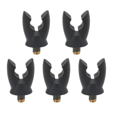VBESTLIFE 5Pcs rod rest head side view showing durable silicone grip for stable support.