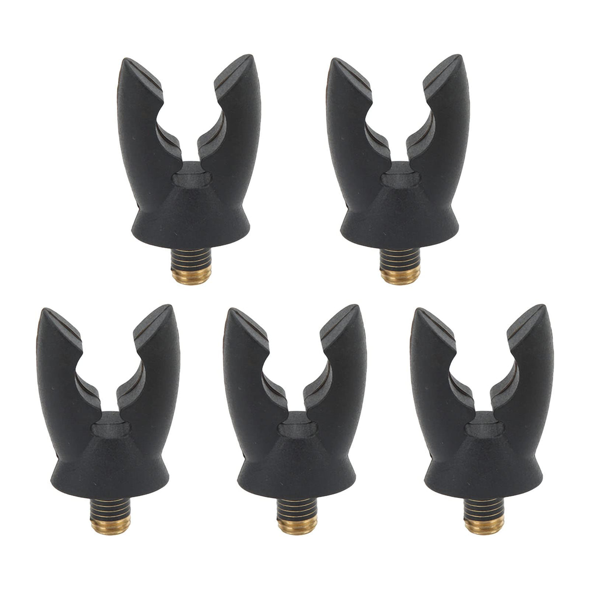 VBESTLIFE 5Pcs rod rest head side view showing durable silicone grip for stable support.