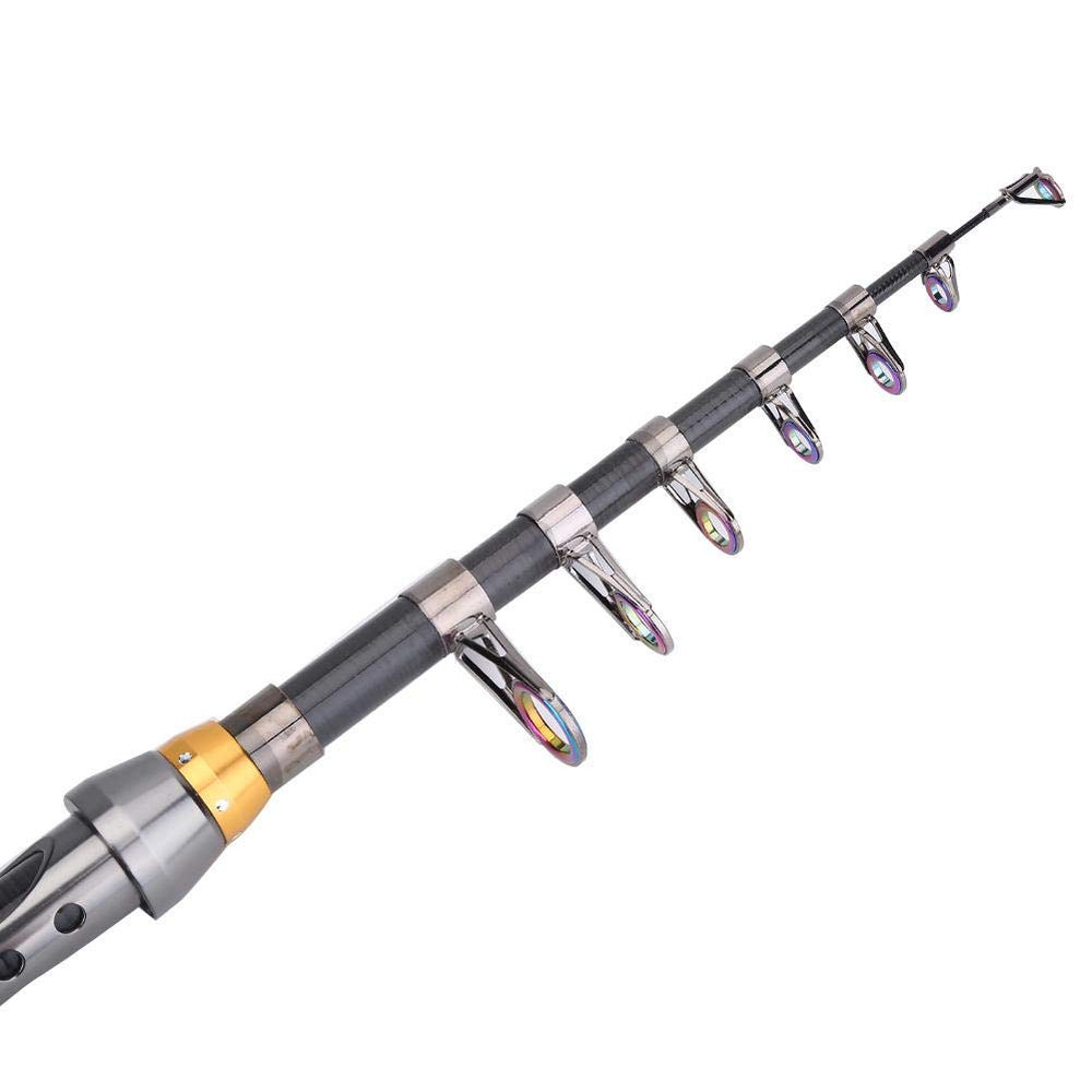 VBESTLIFE advanced aluminium reel seat prevents loosening during casts.