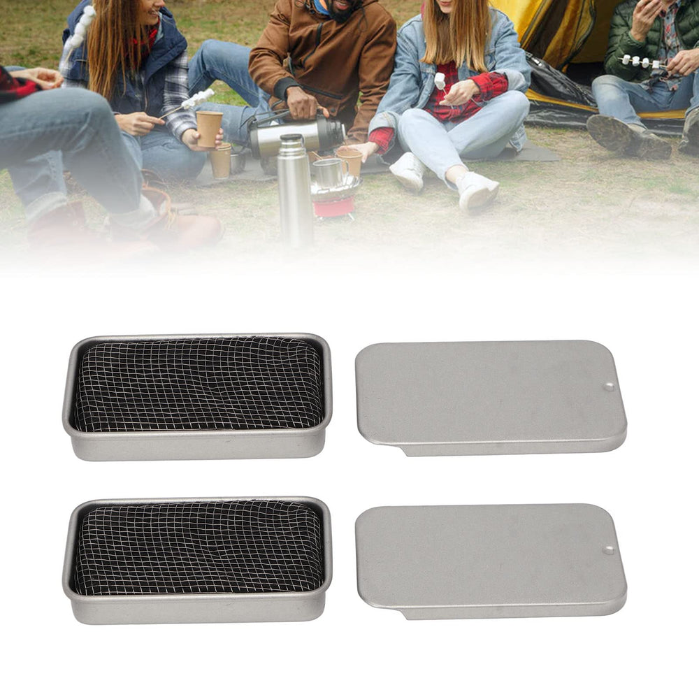 VBESTLIFE alcohol stove folding design enables compact packing and quick setup.