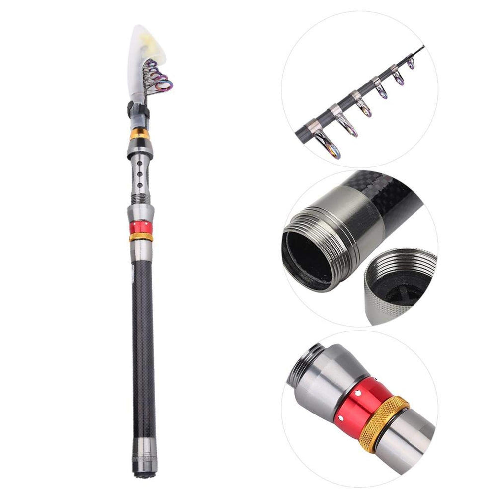 VBESTLIFE bass-trout fishing rod versatile freshwater option