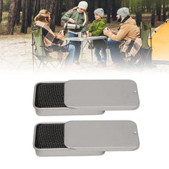 VBESTLIFE camping stove with durable metal construction for outdoor reliability.