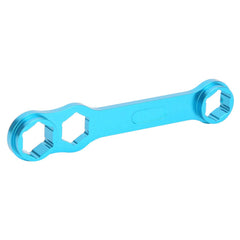 VBESTLIFE DIY fishing reel wrench with blue handle for durable on-spot maintenance.