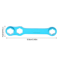 VBESTLIFE reel wrench in action for quick disassembly of crank nuts.