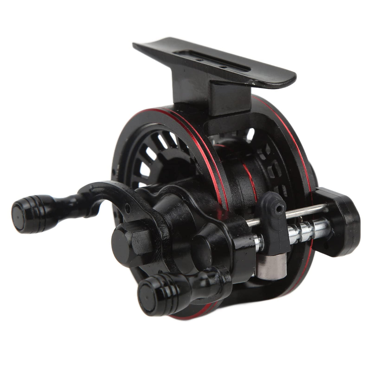VBESTLIFE double-speed rock fishing reel in action for smooth line retrieval