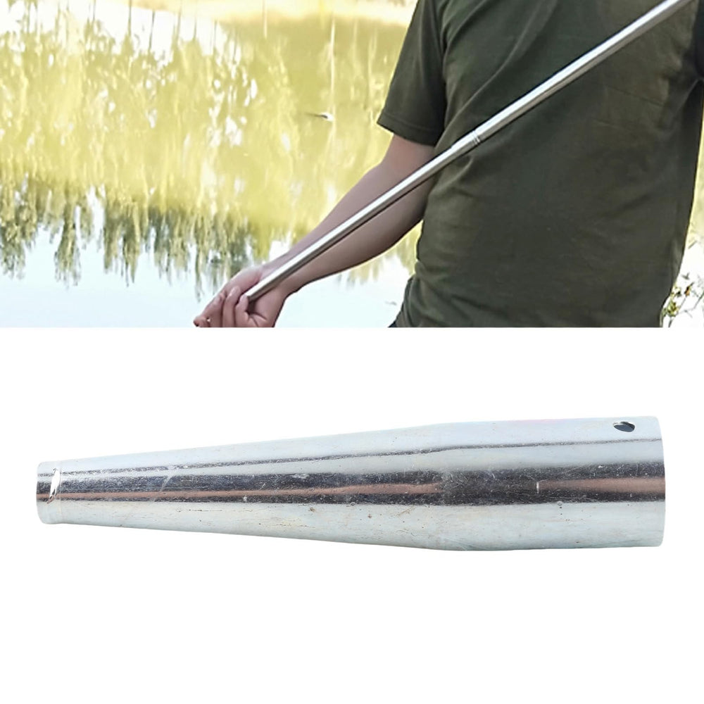 High-strength stainless steel fishing connector in use