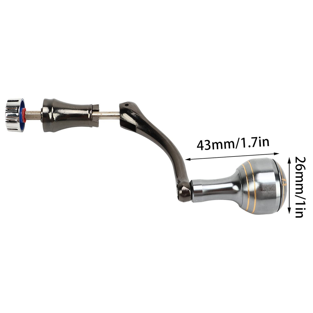 VBESTLIFE fishing reel handle with hex shaft for smooth operation.