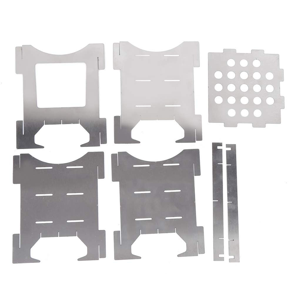 VBESTLIFE smooth-polish stainless steel surface stays hand-friendly outdoors