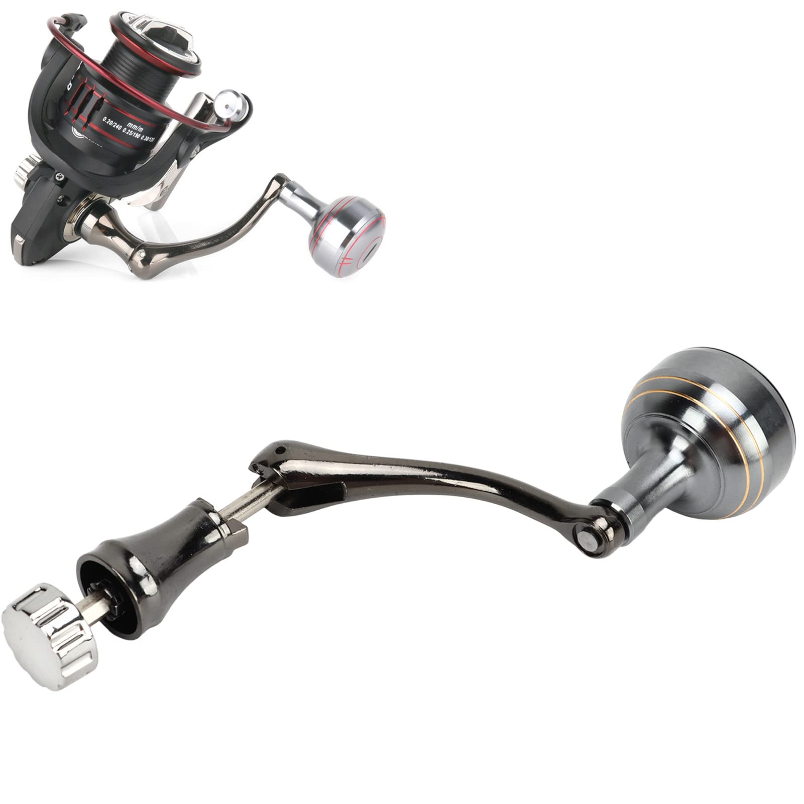 VBESTLIFE hex shaft rod, tighter engagement for smoother reel action.