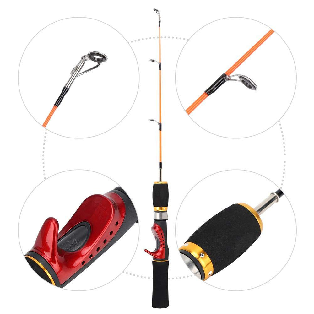 Vbestlife ice rod handle, comfortable grip for extended use.