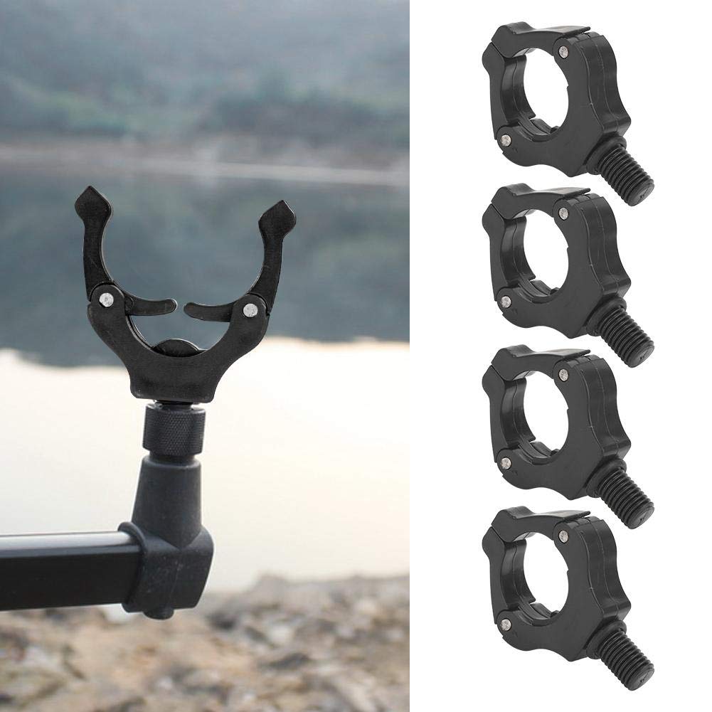 VBESTLIFE magnetic bracket rod rest head black compact design for travel