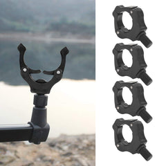 VBESTLIFE magnetic bracket rod rest head black compact design for travel