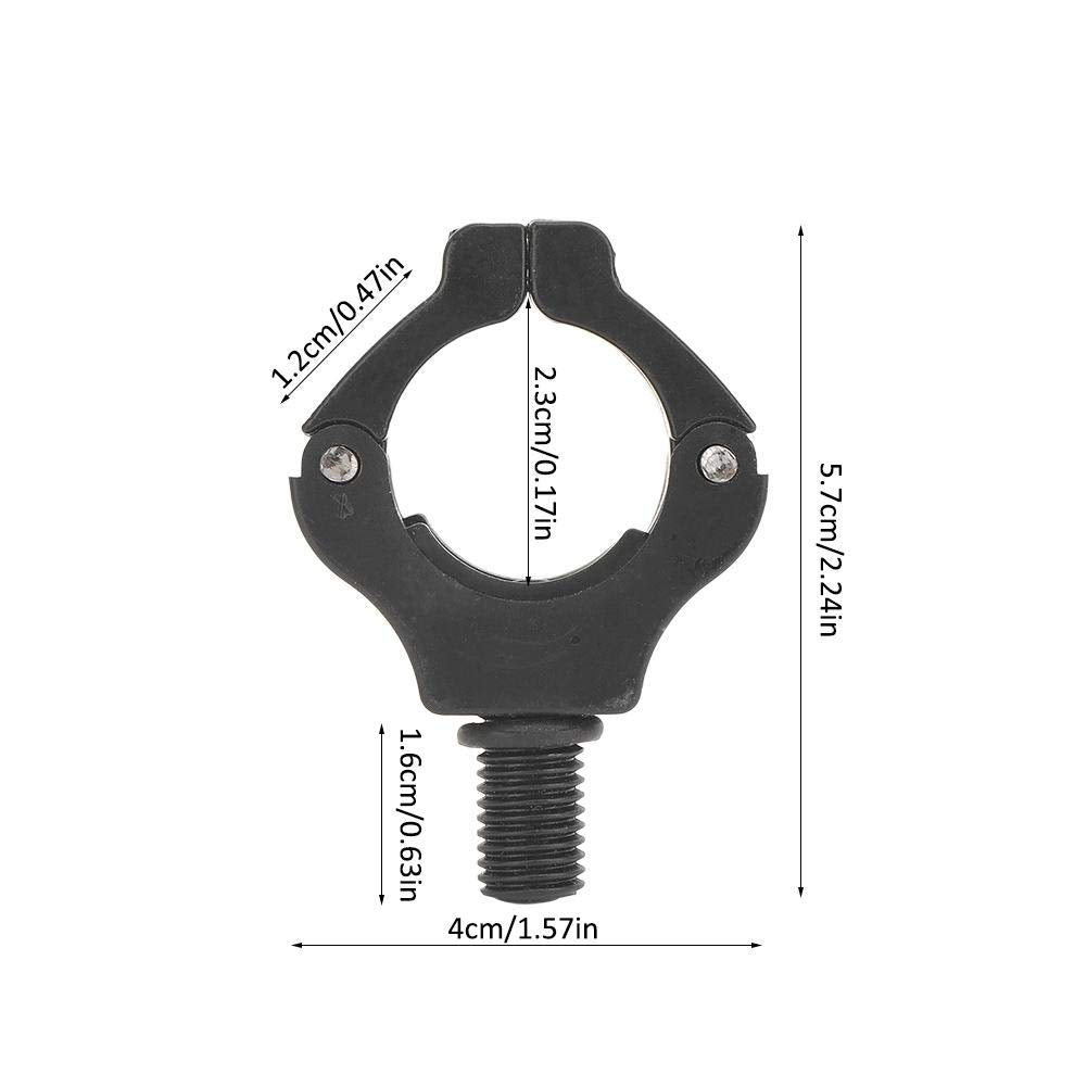 VBESTLIFE black compact rod rest head ready for shore fishing